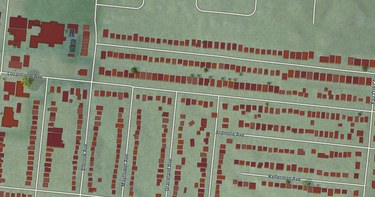 Map of Golf Manor, Ohio in 2026