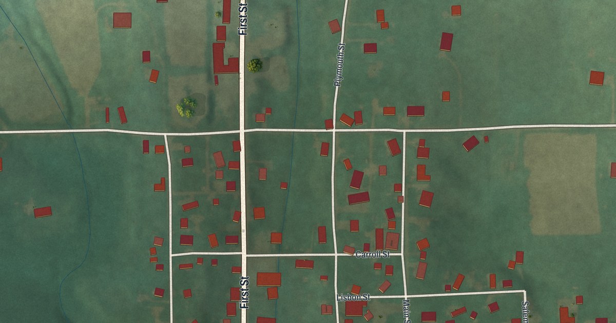Map of Hanoverton, Ohio in 2026