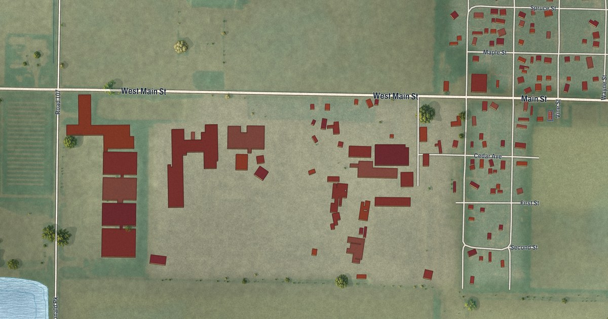 Map of Haviland, Ohio in 2026