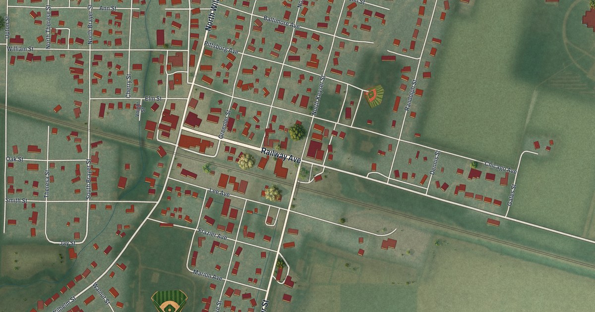 Map of Holgate, Ohio in 2026