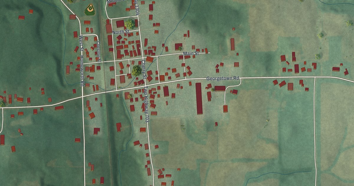 Map of Homeworth, Ohio in 2026