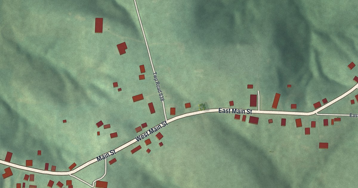 Map of Jerusalem, Ohio in 2026