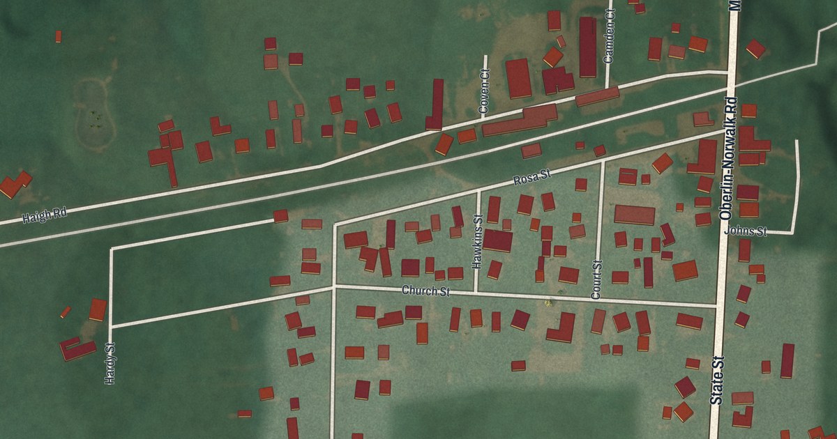 Map of Kipton, Ohio in 2026