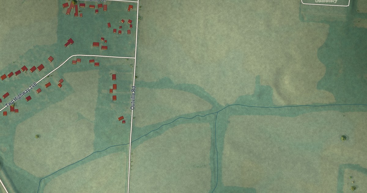 Map of Kirkersville, Ohio in 2026