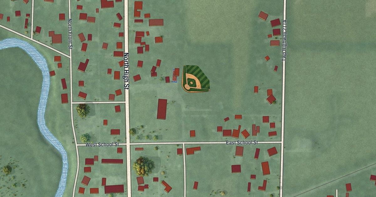 Map of La Rue, Ohio in 2026