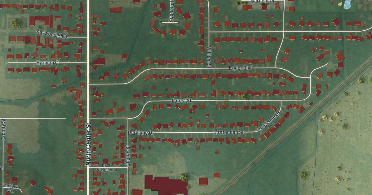 Map of LaGrange, Ohio in 2026