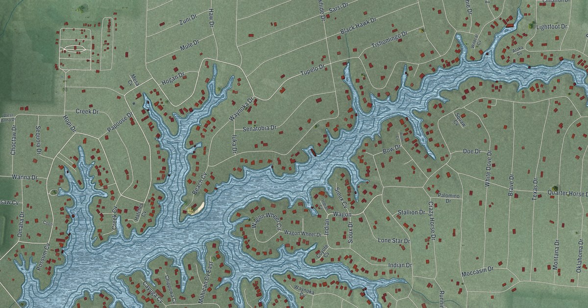 Map of Lake Waynoka, Ohio in 2026