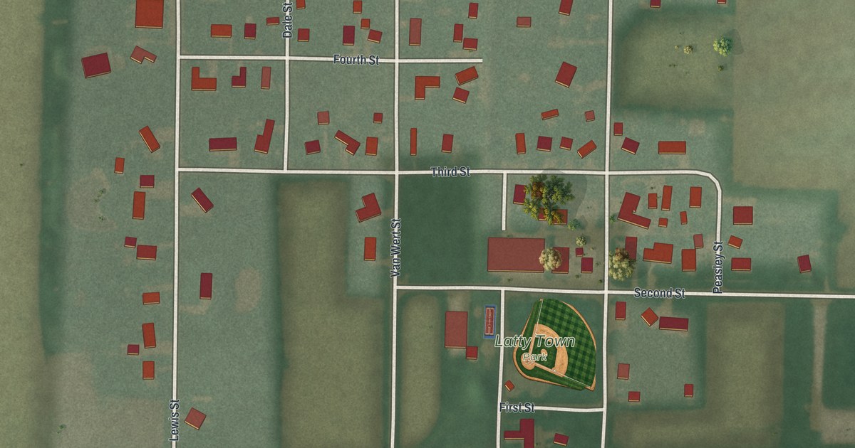 Map of Latty, Ohio in 2026