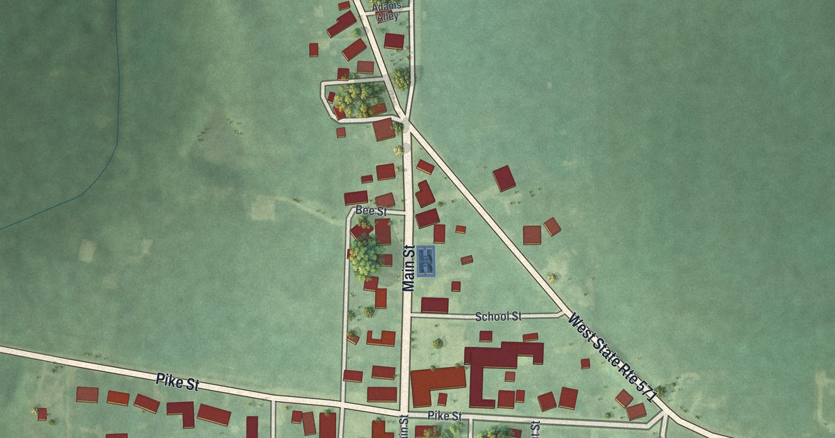 Map of Laura, Ohio in 2026