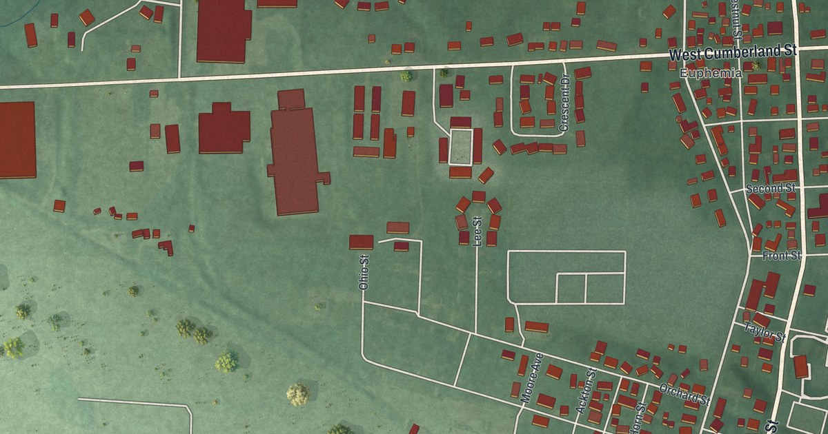 Map of Lewisburg, Ohio in 2026