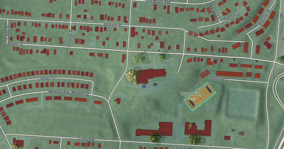 Map of Lincoln Heights, Ohio in 2026