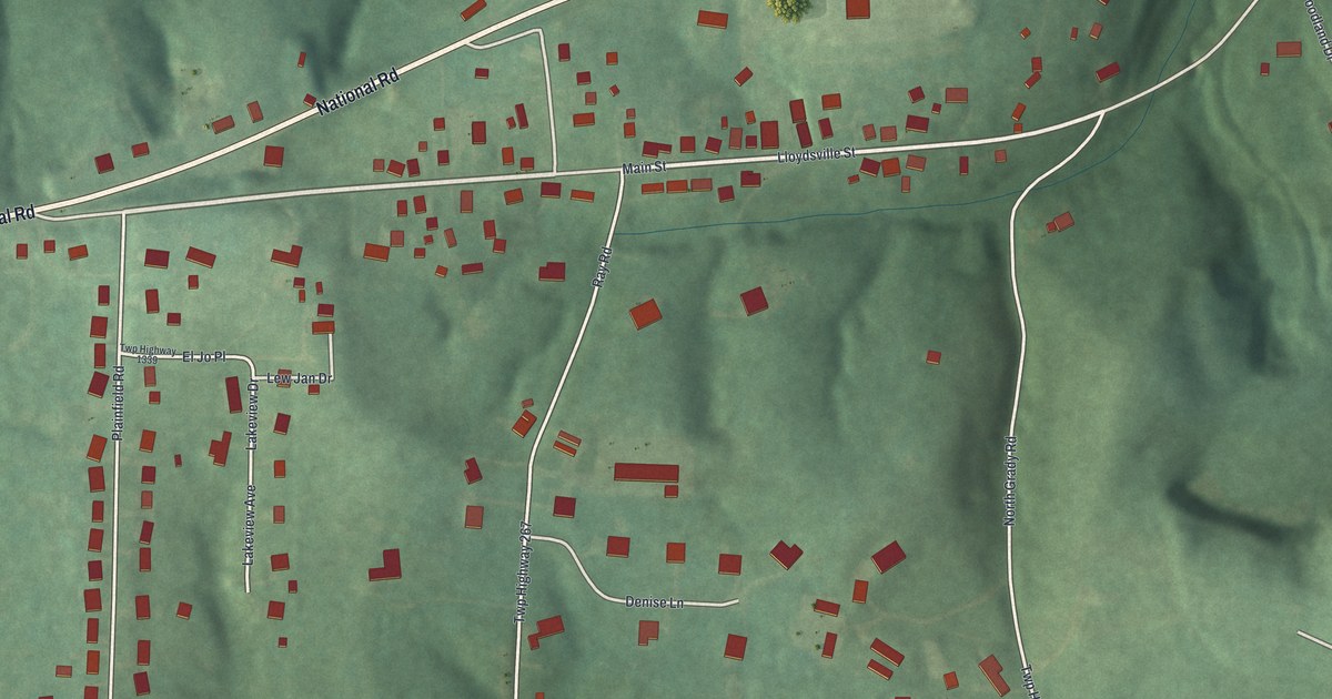 Map of Lloydsville, Ohio in 2026