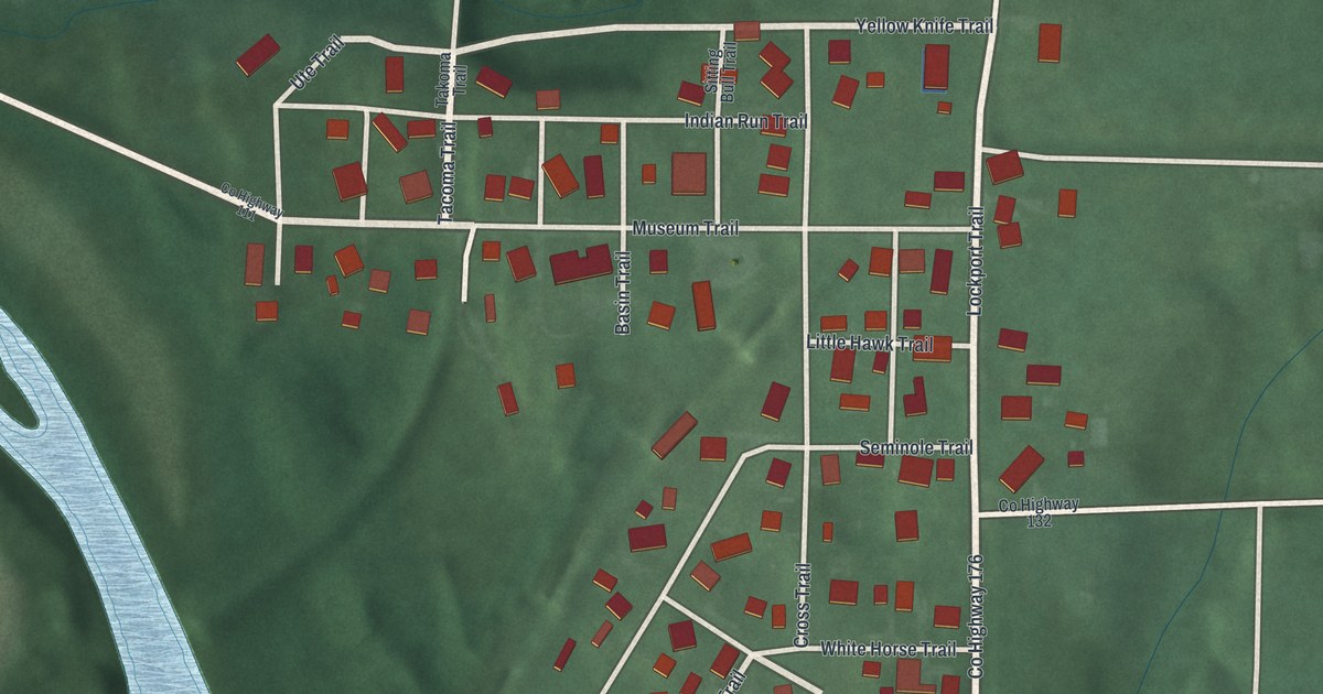 Map of Lockington, Ohio in 2026