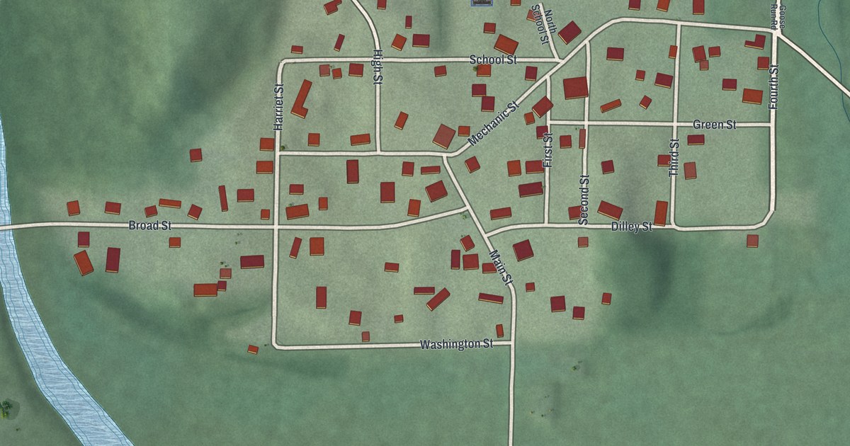 Map of Macksburg, Ohio in 2026