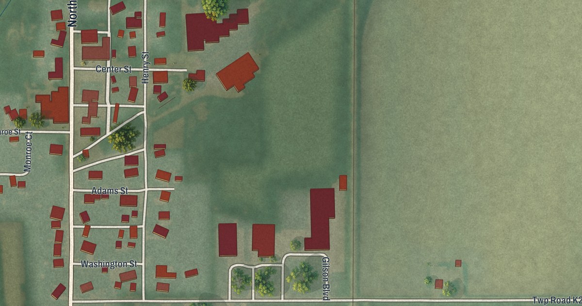 Map of Malinta, Ohio in 2026