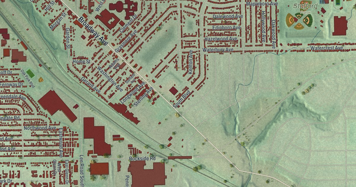 Map of Maple Heights, Ohio in 2026