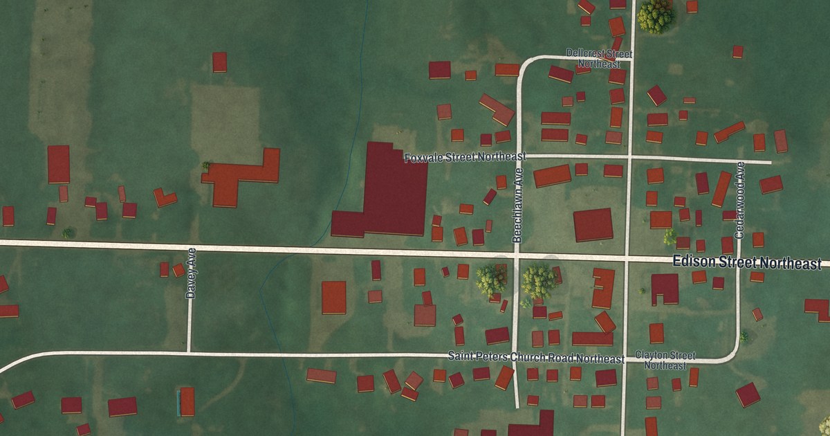 Map of Marlboro, Ohio in 2026