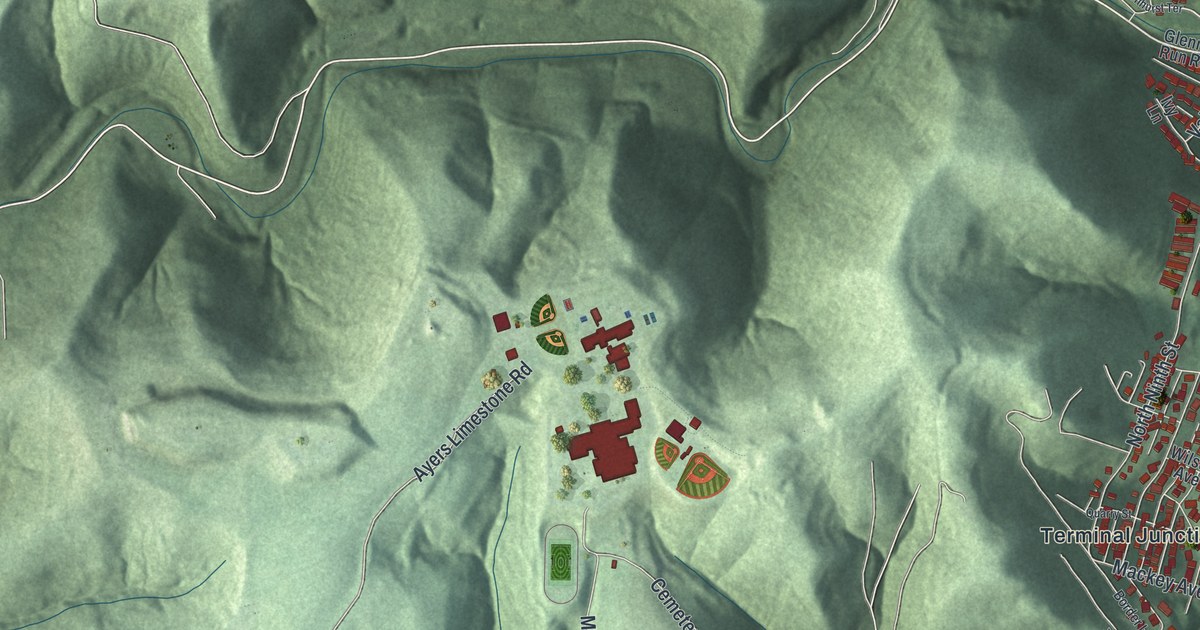 Map of Martins Ferry, Ohio in 2026