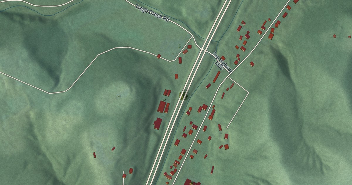 Map of Massieville, Ohio in 2026