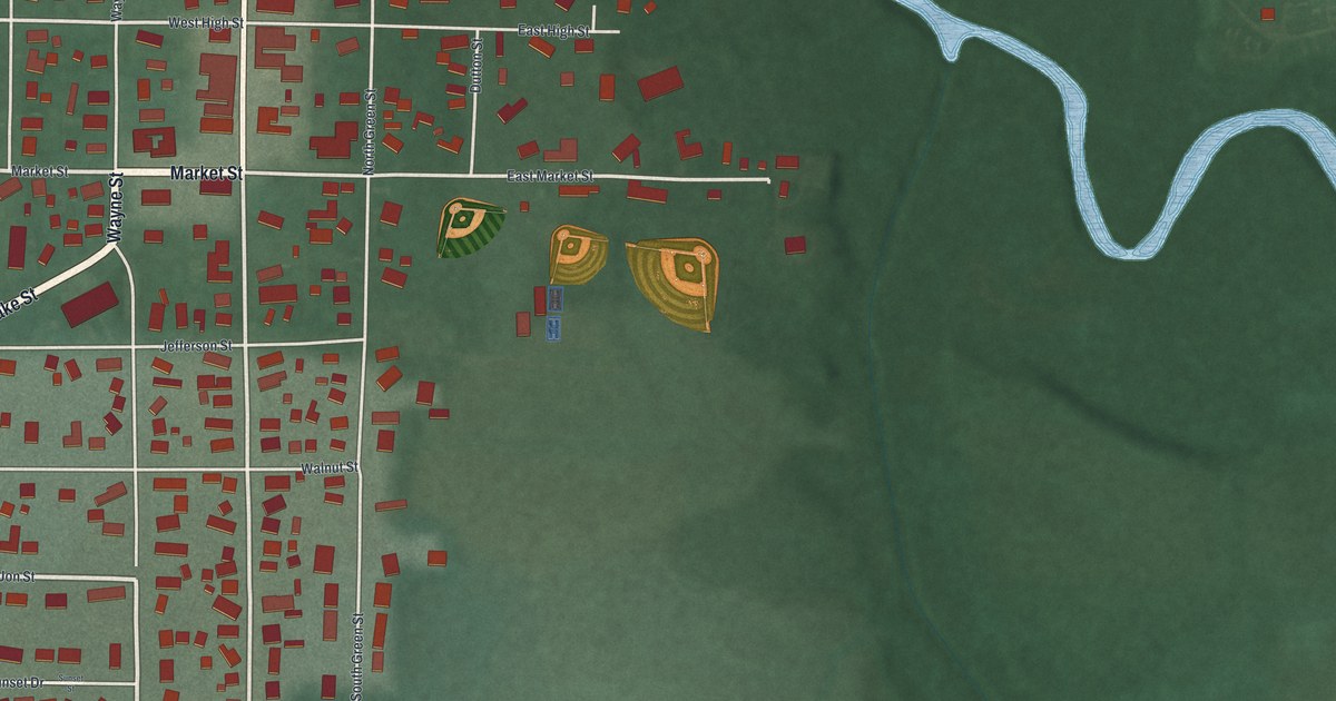 Map of Mendon, Ohio in 2026
