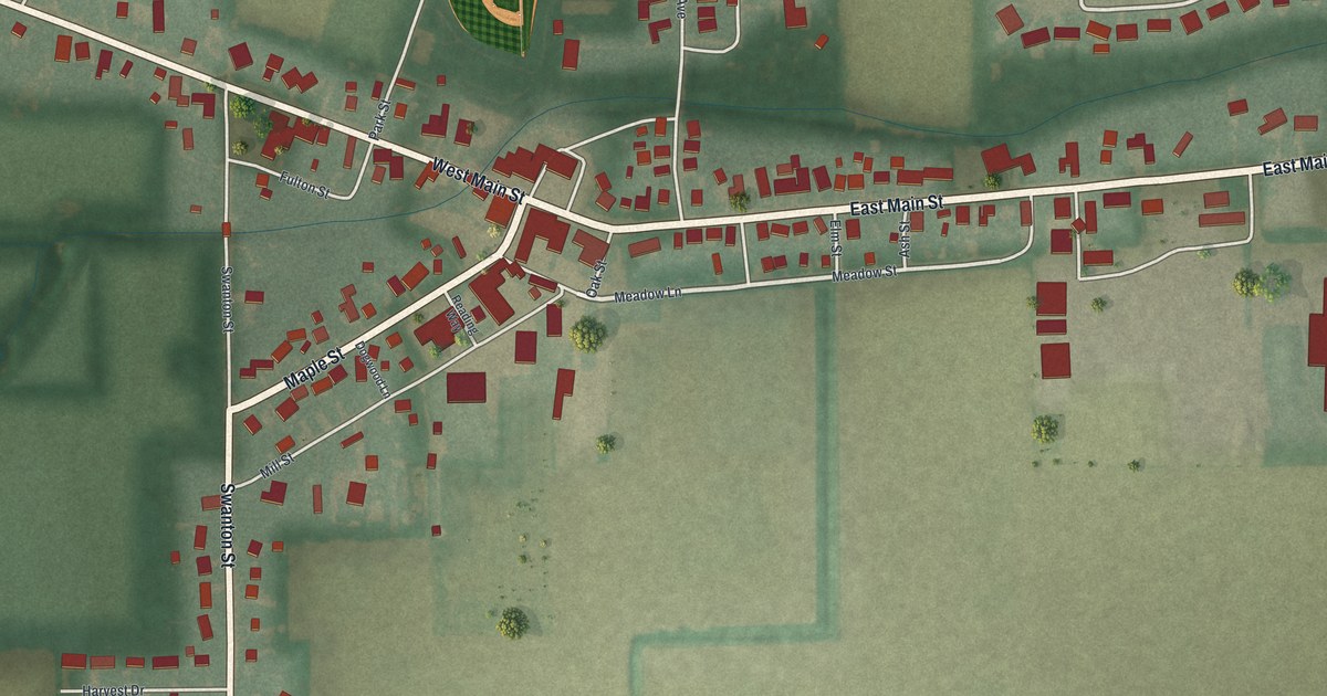Map of Metamora, Ohio in 2026