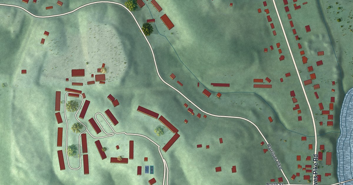Map of Miamitown, Ohio in 2026