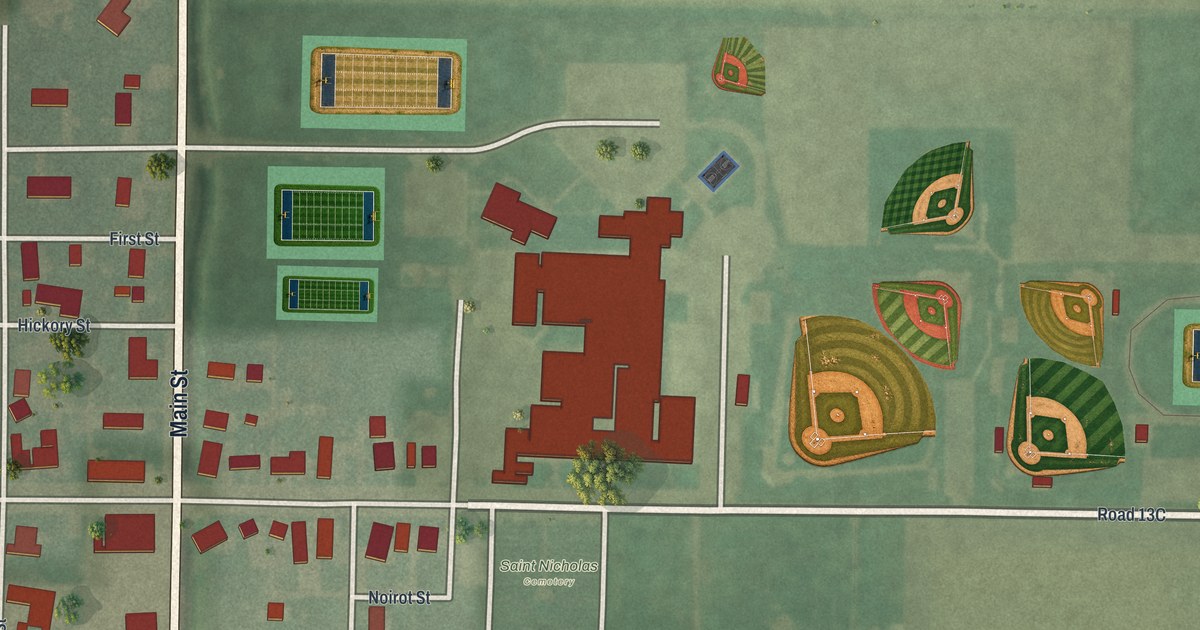Map of Miller City, Ohio in 2026