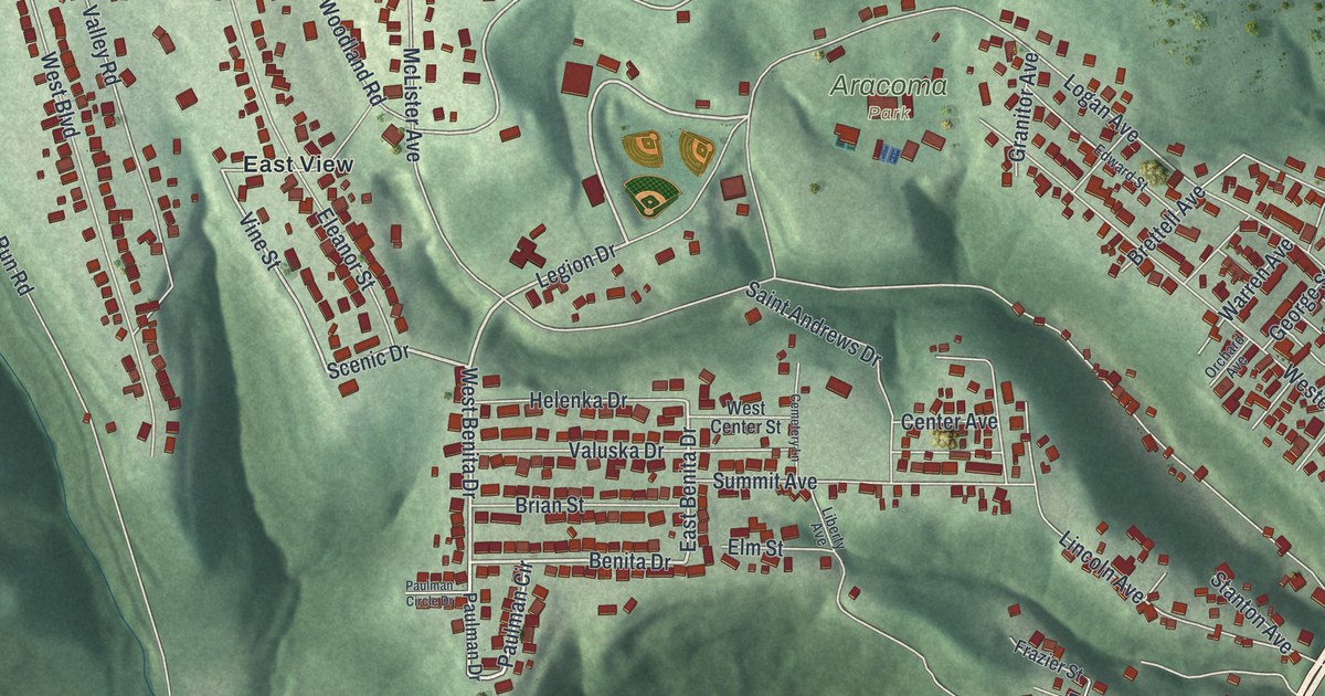 Map of Mingo Junction, Ohio in 2026