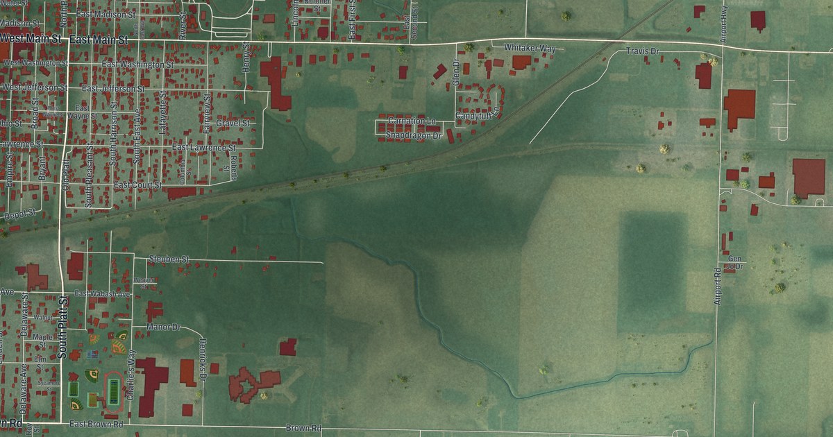 Map of Montpelier, Ohio in 2026