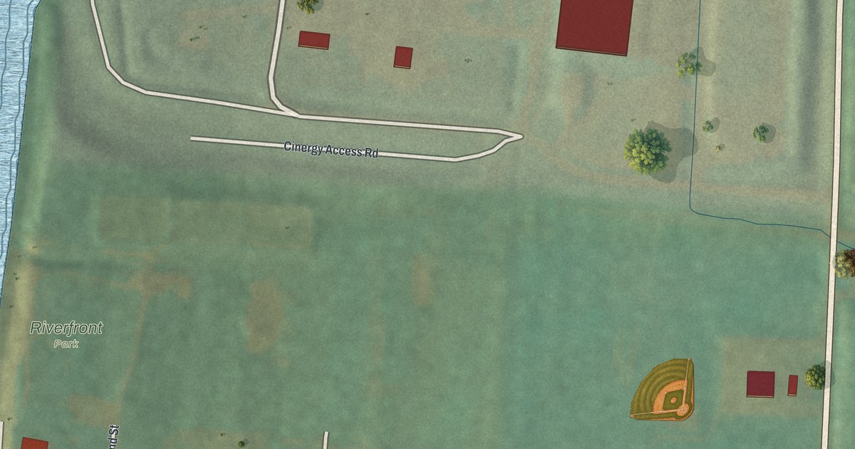 Map of Moscow, Ohio in 2026