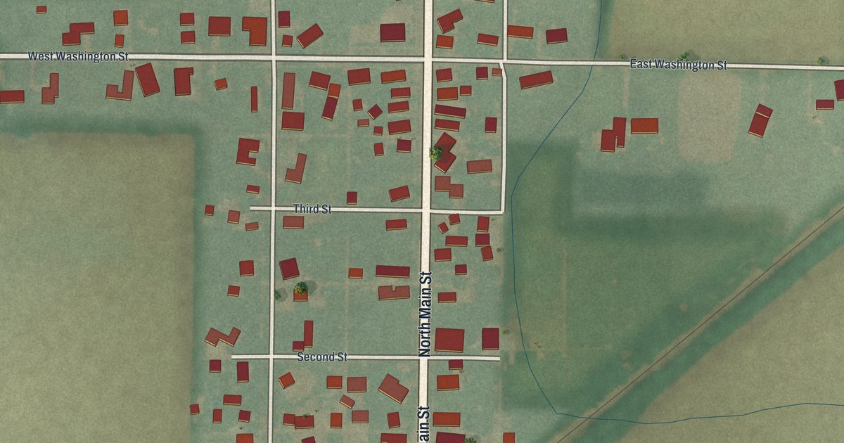 Map of Mount Cory, Ohio in 2026