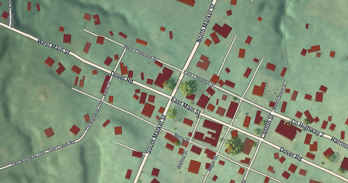 Map of Mount Eaton, Ohio in 2026