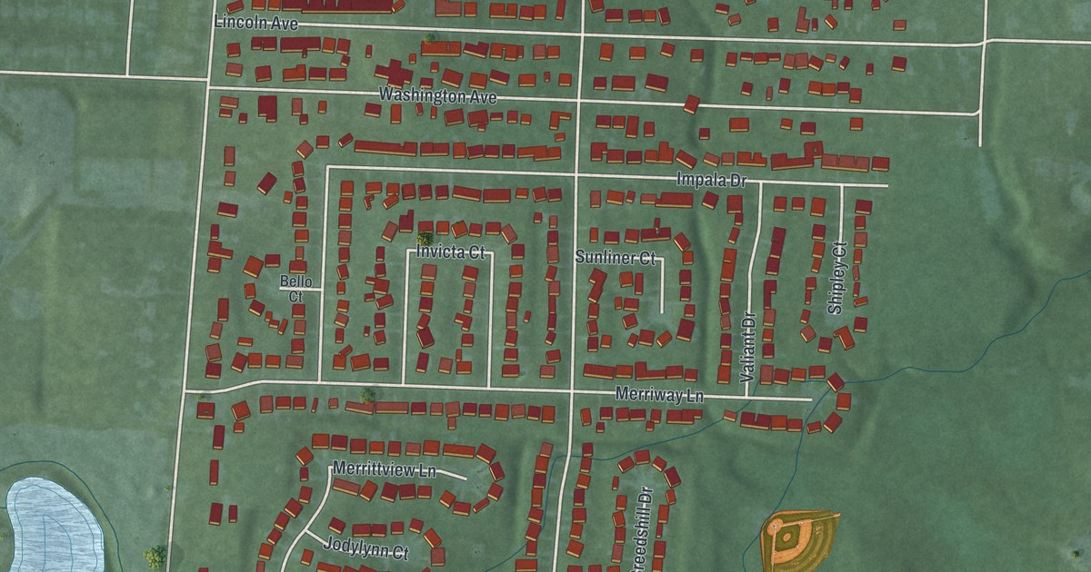 Map of Mount Healthy Heights, Ohio in 2026