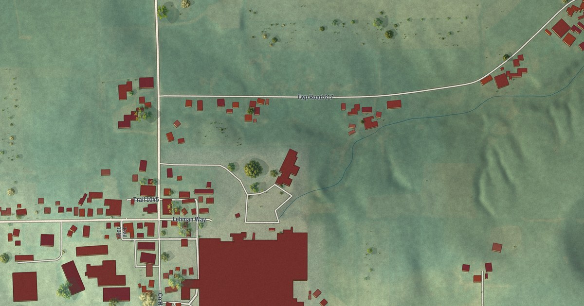 Map of Mount Hope, Ohio in 2026