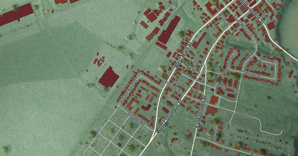 Map of Mount Sterling, Ohio in 2026