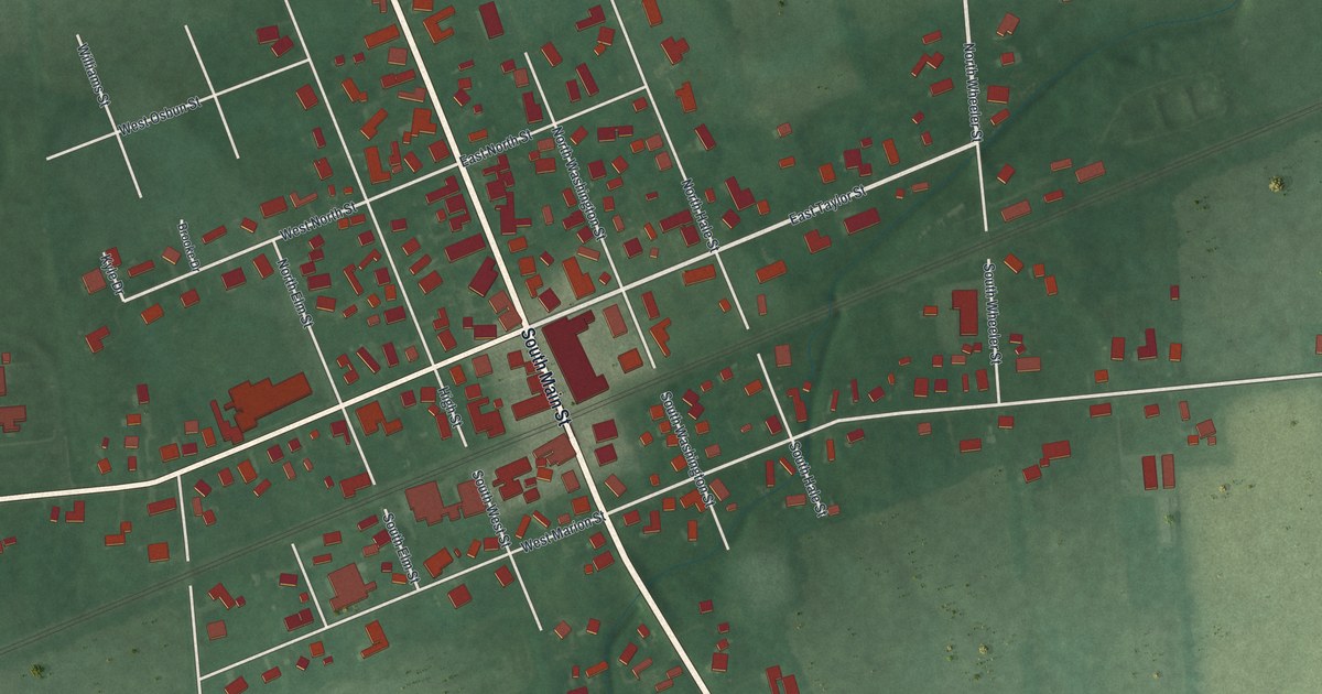 Map of Mount Victory, Ohio in 2026