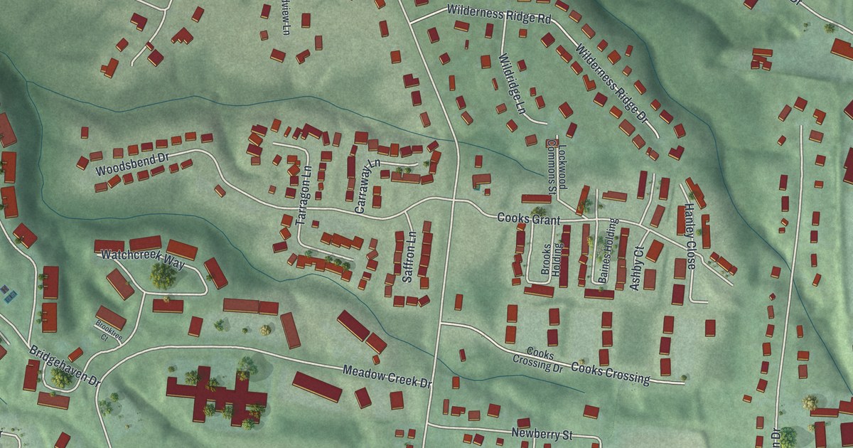 Map of Mulberry, Ohio in 2026