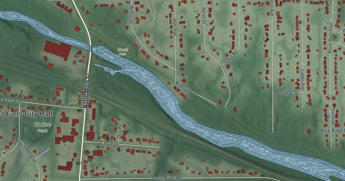 Map of Munroe Falls, Ohio in 2026