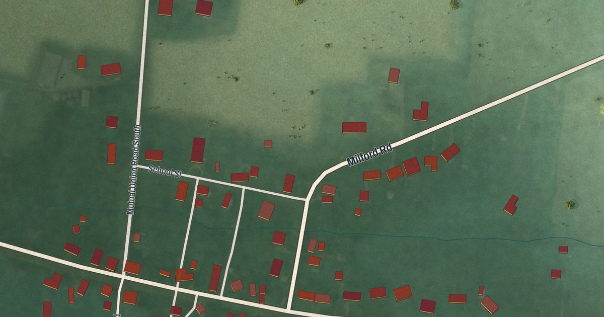 Map of Mutual, Ohio in 2026