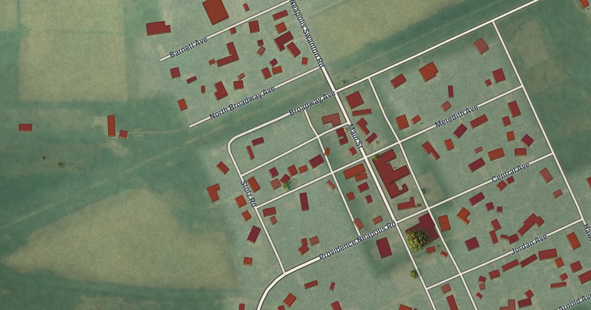 Map of Neapolis, Ohio in 2026