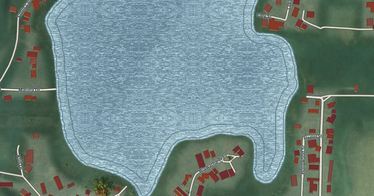 Map of Nettle Lake, Ohio in 2026