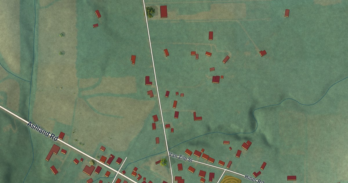 Map of New Pittsburg, Ohio in 2026