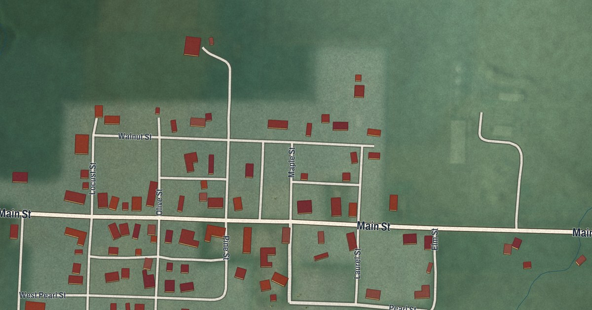 Map of New Weston, Ohio in 2026