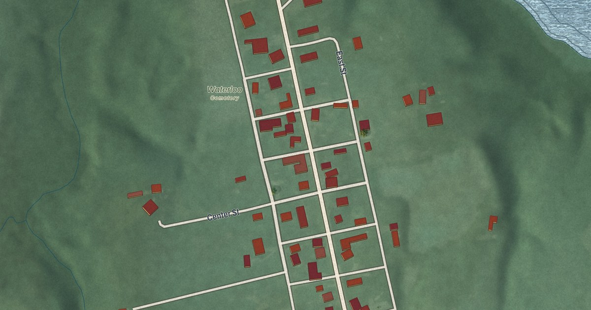 Map of Pancoastburg, Ohio in 2026