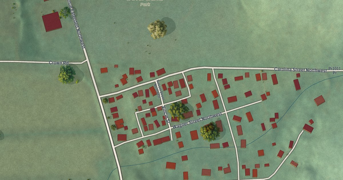 Map of Parral, Ohio in 2026
