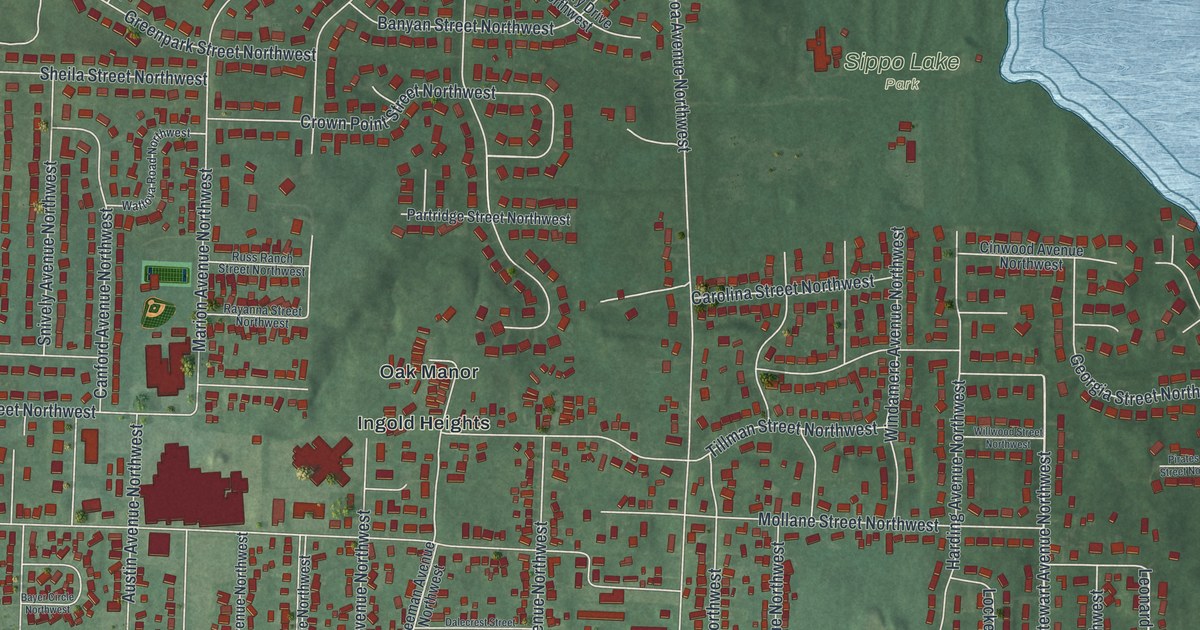 Map of Perry Heights, Ohio in 2026