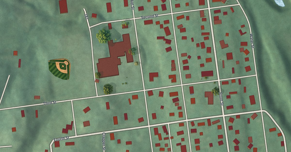 Map of Philo, Ohio in 2026
