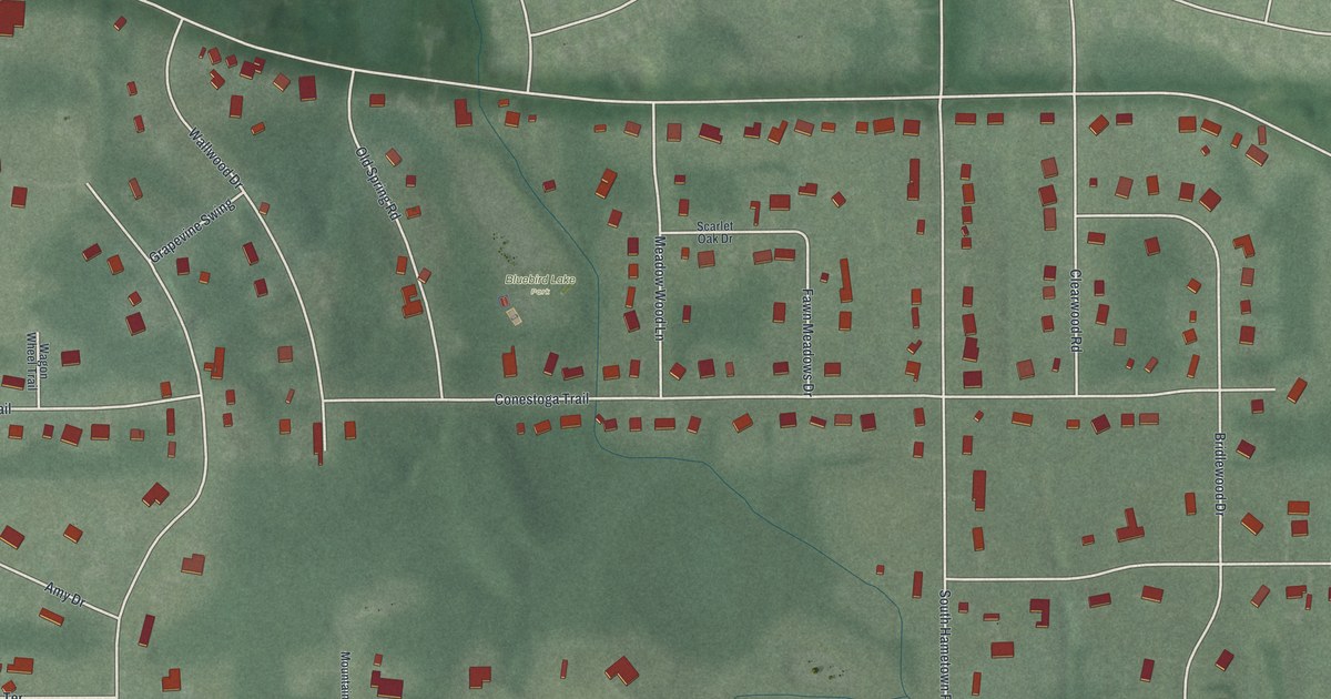 Map of Pigeon Creek, Ohio in 2026