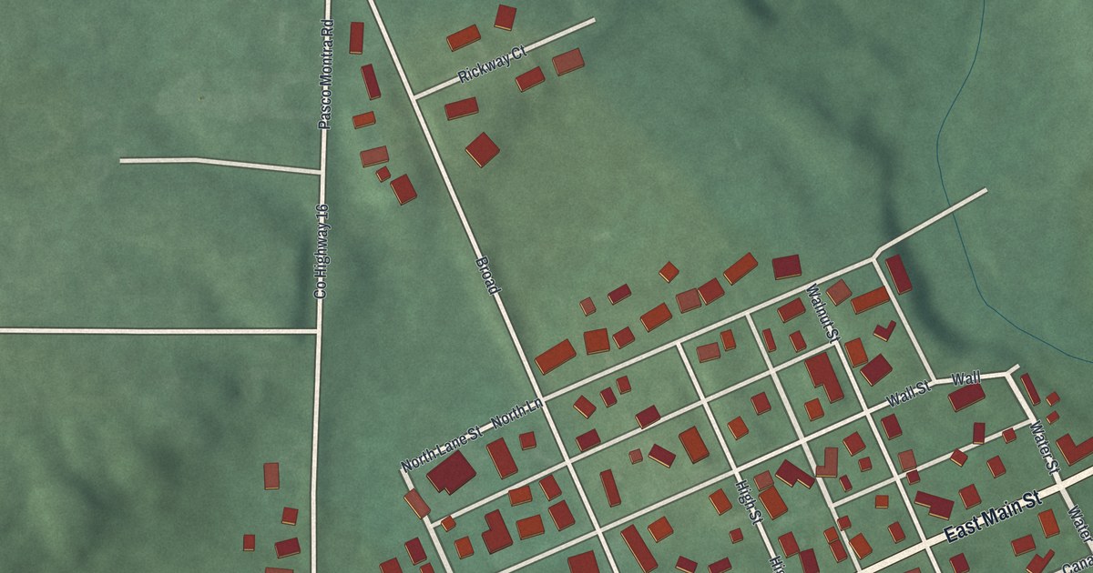 Map of Port Jefferson, Ohio in 2026
