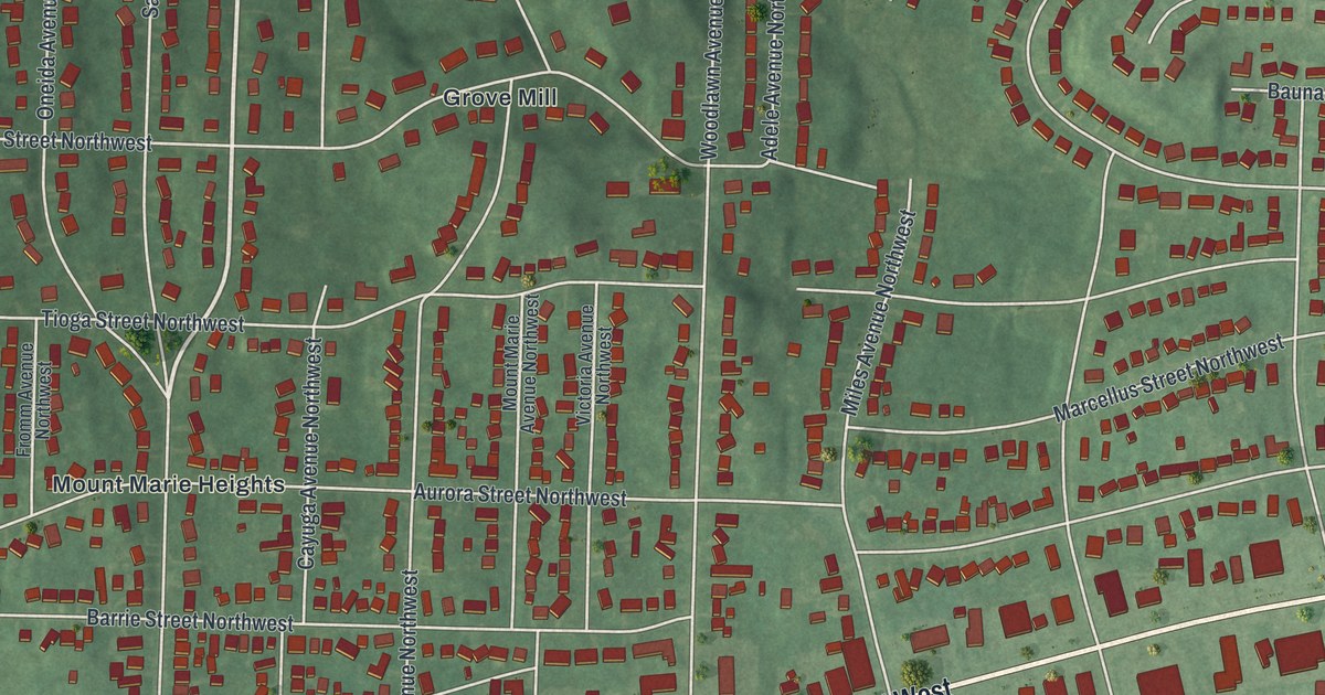 Map of Reedurban, Ohio in 2026